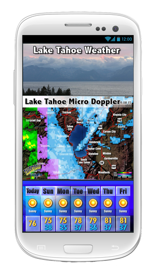 Tahoe TV Lake Tahoe App screenshot - Andriod